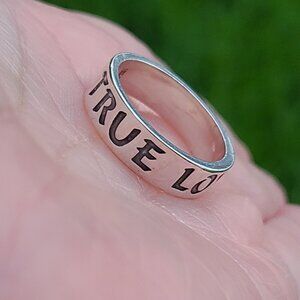 James Avery True Love Waits Ring Size 8 Sterling Silver